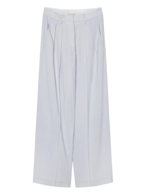 forte_forte pleated wide-leg trousers