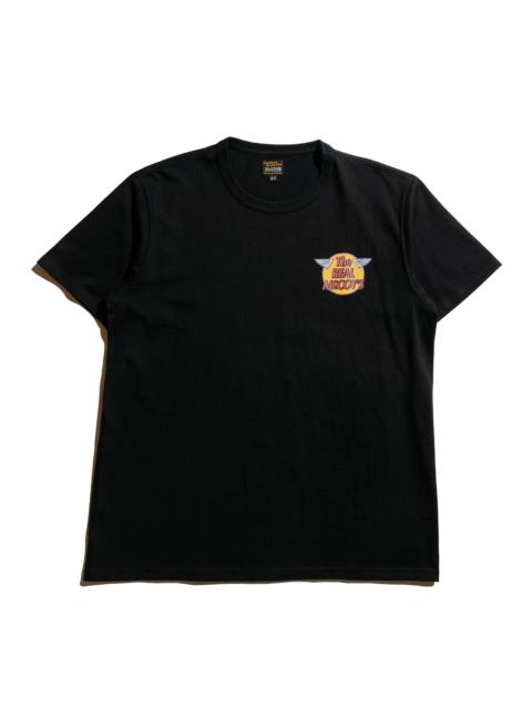 The Real McCoys MC24004 Logo Tee S/S Black