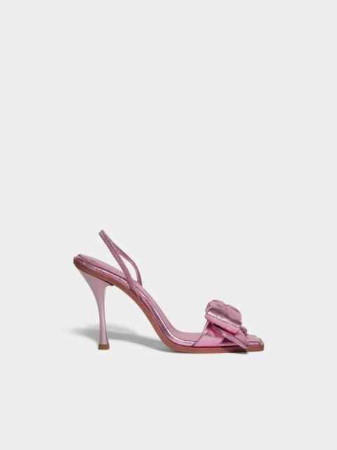 DSQUARED2 HONEY BOW HEELED SANDALS