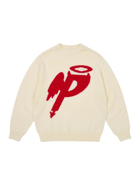 PALACE Palace P Wing Knit Soft White
