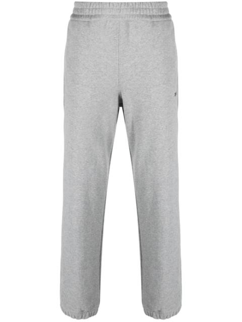 ZEGNA logo-embossed cotton track pants
