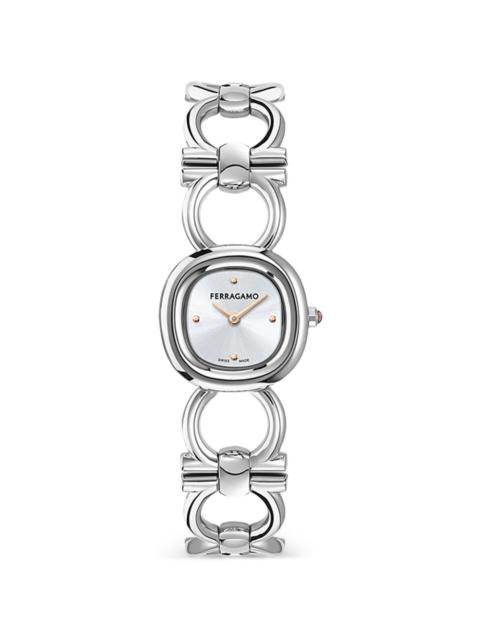 FERRAGAMO Double Gancini 22mm watch