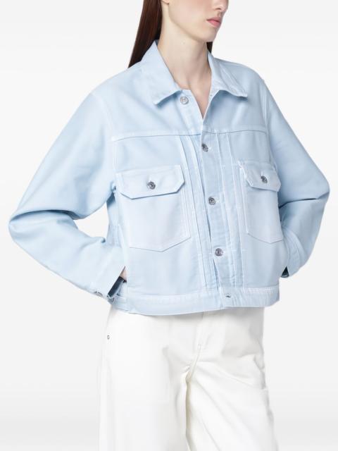 Victoria Beckham chest pocket trucker jacket