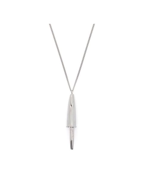 Ambush pen cap pendant necklace