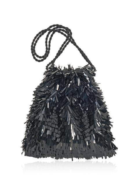 LIZZIE FORTUNATO Gala Bag In Electric Black black