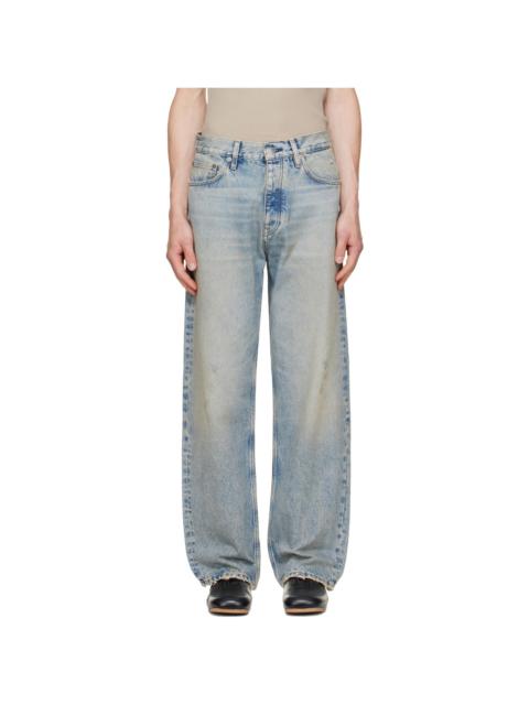 SUNFLOWER Blue Loose Jeans
