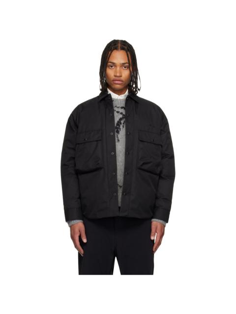 Comme des Garçons Homme Black Goldwin Edition Double Layer Windstopper Down Jacket