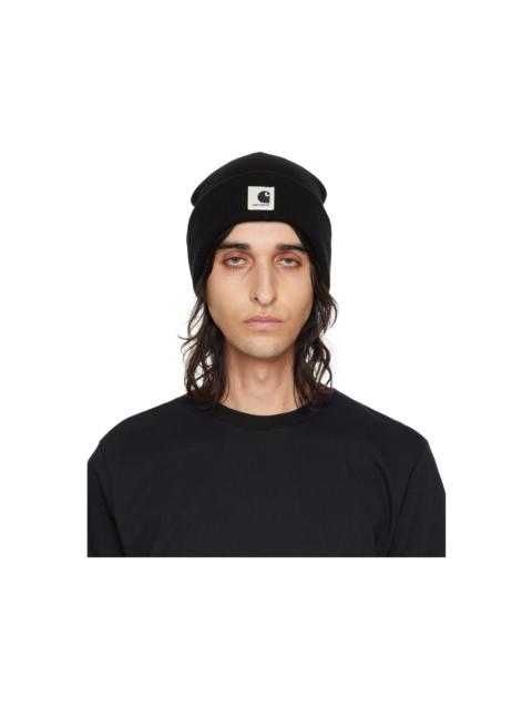 Carhartt WIP Black Ashley Beanie