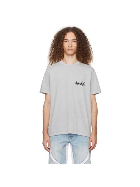 Ksubi Gray Lock Up Kash T-Shirt