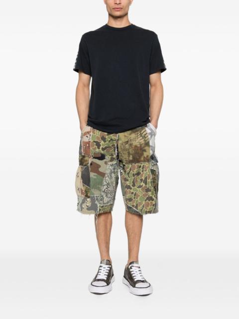 GALLERY DEPT. camouflage-print patchwork shorts