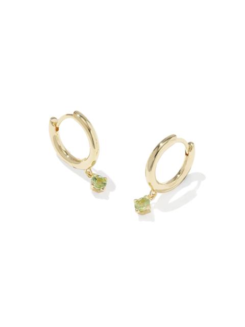 KENDRA SCOTT Maisie 18k Gold Vermeil August Huggie Earrings
