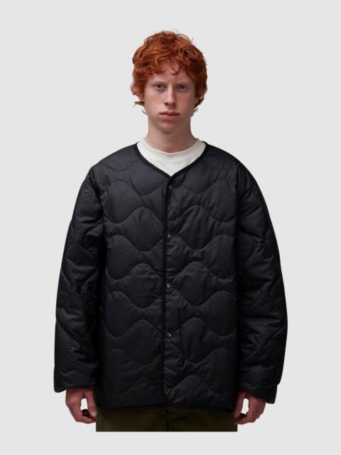 Nanamica Reversible down cardigan