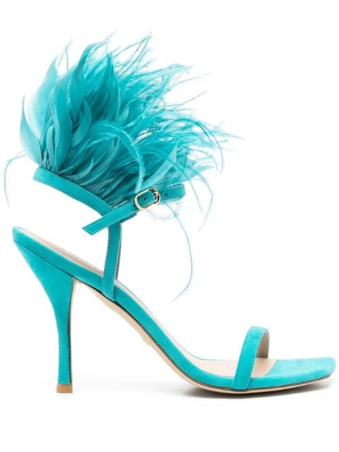 Stuart Weitzman Plume 100 sandals