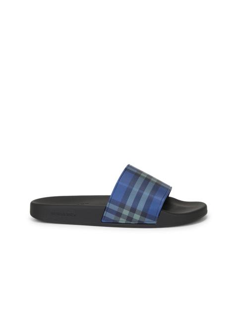 Burberry Furley Check Slides