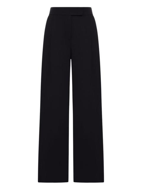 GIORGIO ARMANI high-waisted pleated wool trousers