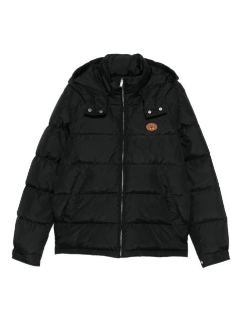 Valentino quilted hooded jacket