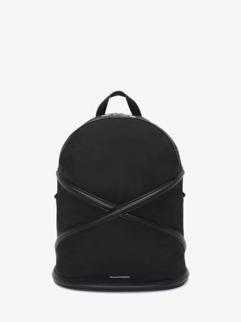 Alexander McQueen Men's The Harness Backpack in Black