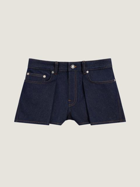 Givenchy PINCH SHORTS IN RAW DENIM