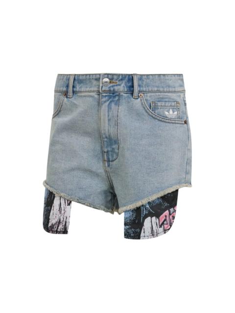 adidas adidas x Jeremy Scott Denim Shorts Indigo Denim