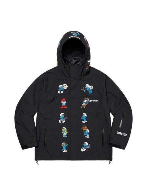 Supreme x Smurfs GORE-TEX Shell Jacket 'Black Blue White' SUP-FW20-015