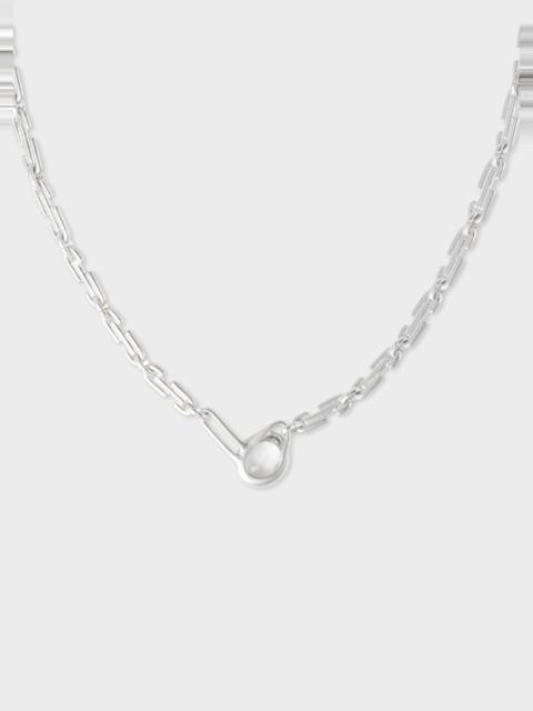 Paul Smith 'Tilda' Silver Faceted Crystal Stone Necklace by Helena Rohner