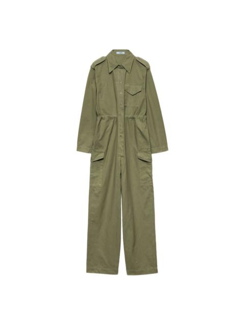 Prada Panama cotton jumpsuit