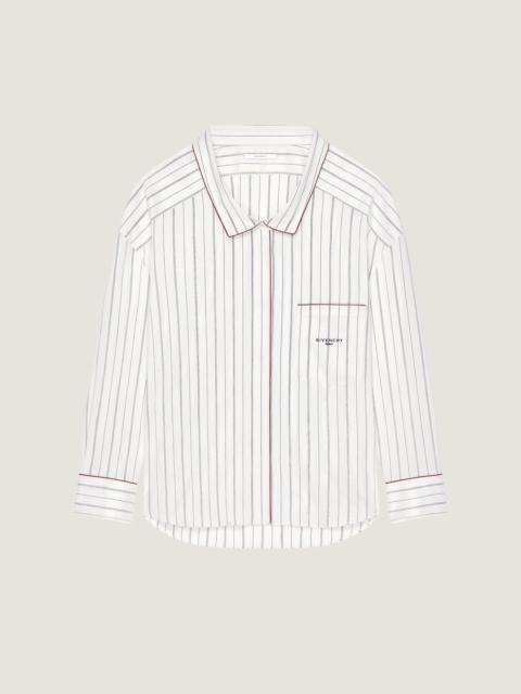 Givenchy STRIPED SHIRT IN COTTON AND SILK