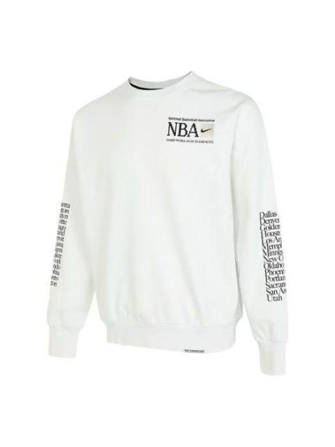 Nike Nike Team 31 Standard Issue Dri-FIT NBA Crew-Neck Top 'White' FD8469-121