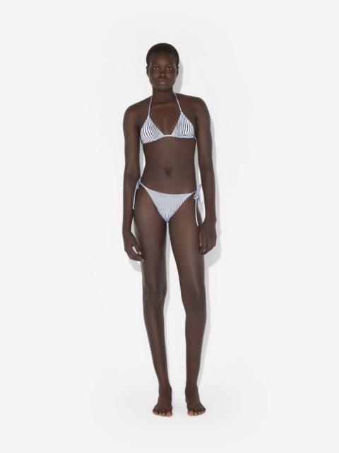 THE PINSTRIPE BODY MORPHING BIKINI BOTTOM