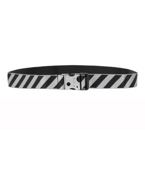 Off-White OFF-WHITE Meteor Tuc Strip Tape H40 Belt Black