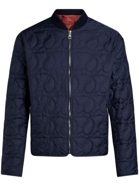 Etro paisley-quilt bomber jacket