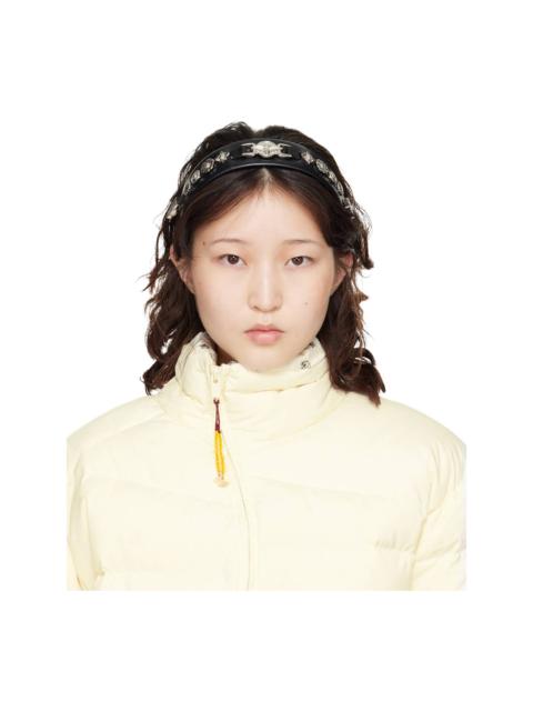 TOGA PULLA Black Metal Headband