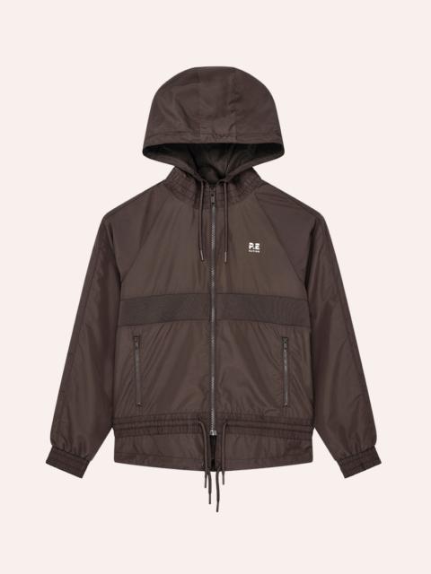P.E NATION MAN DOWN JACKET IN COFFEE