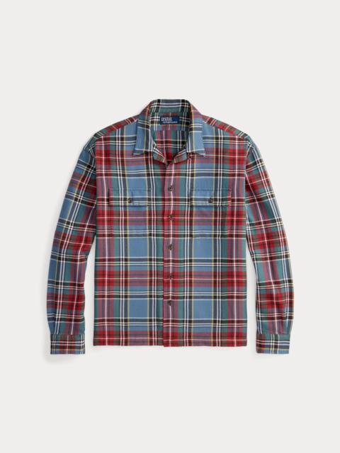 Polo Ralph Lauren Classic Fit Plaid Flannel Camp Shirt