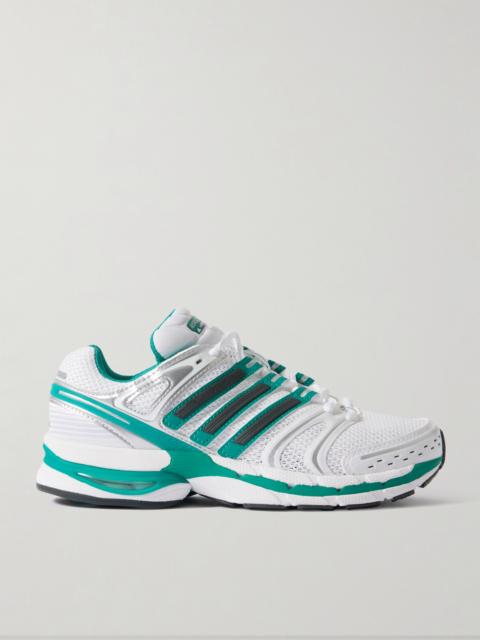 adidas Originals + Sporty & Rich Adistar Control 5 Rubber-trimmed Mesh Sneakers