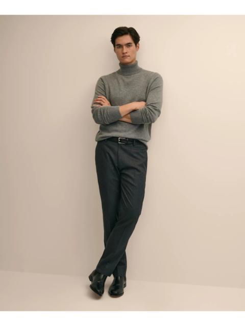 Brooks Brothers Traditional Fit Wool Flannel Dress Pants