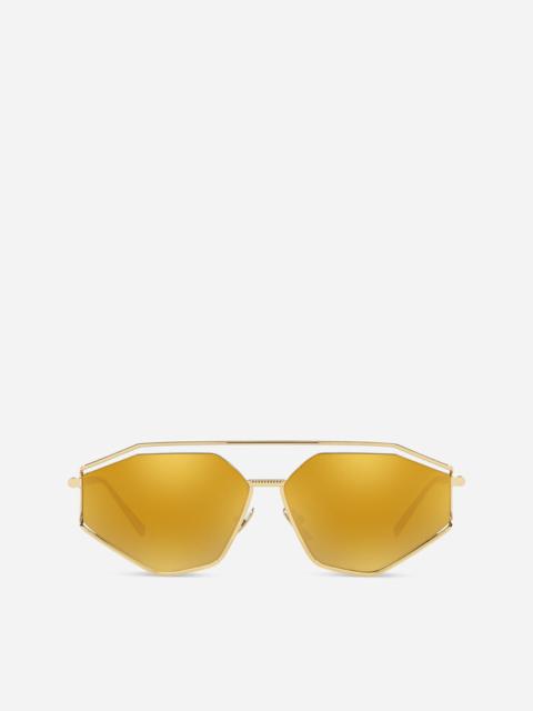 Dolce & Gabbana Sartoriale Swagging sunglasses