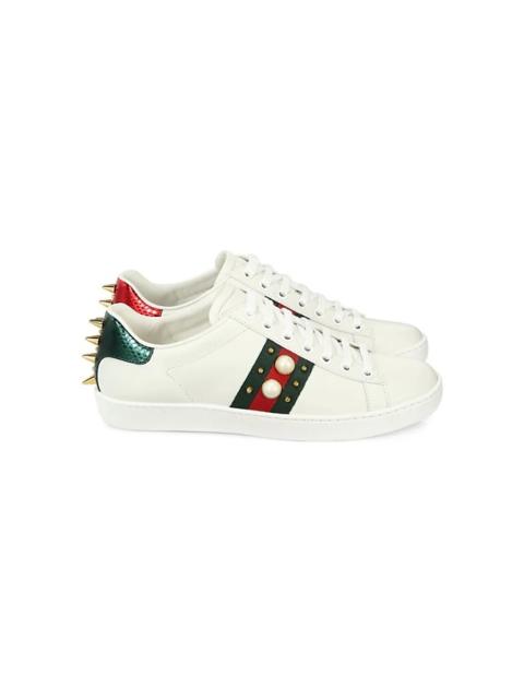 GUCCI Ace studded sneakers