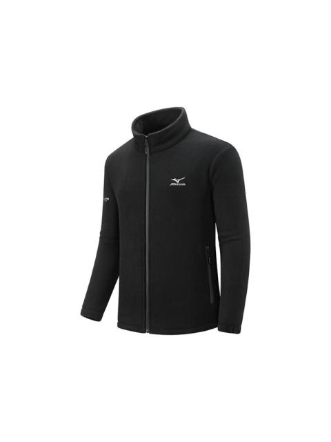 Mizuno Mizuno Logo Fleece Jacket 'Black' A2CC3505