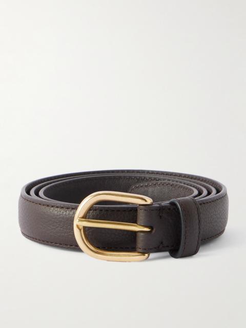 SAMAN AMEL Cardon 2.5cm Full-Grain Leather Belt