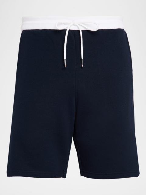 Thom Browne Men's Cotton 4-Bar Sweat Shorts