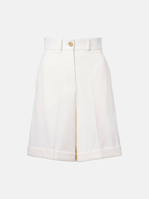 PATOU High-rise Bermuda shorts