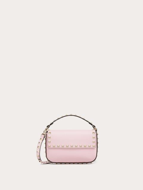 Valentino ROCKSTUD GRAINY CALFSKIN POUCH