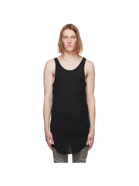 Boris Bidjan Saberi Black Object-Dyed Tank Top