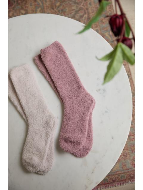 Barefoot Dreams CozyChic® 2 Pair Sock Set