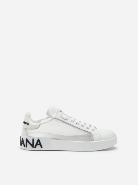 Dolce & Gabbana Portofino sneakers in nappa leather and mesh