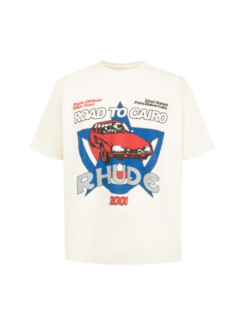 Rhude ROAD TO CAIRO TEE