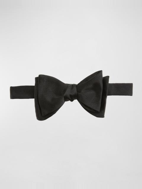 Ralph Lauren Solid Satin Bow Tie