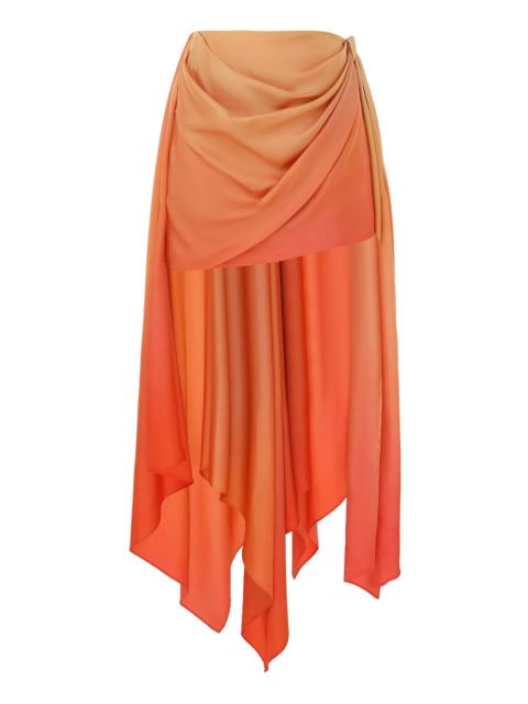 TRANQUILLITY SCARF MINI SKIRT