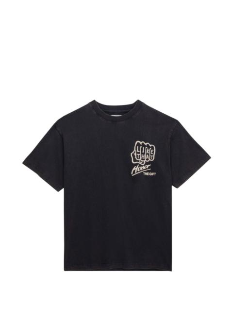 HONOR THE GIFT graphic-print T-shirt